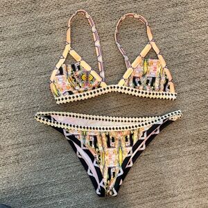 Victoria's Secret Cheeky Culotte Coquine Bikini Size M